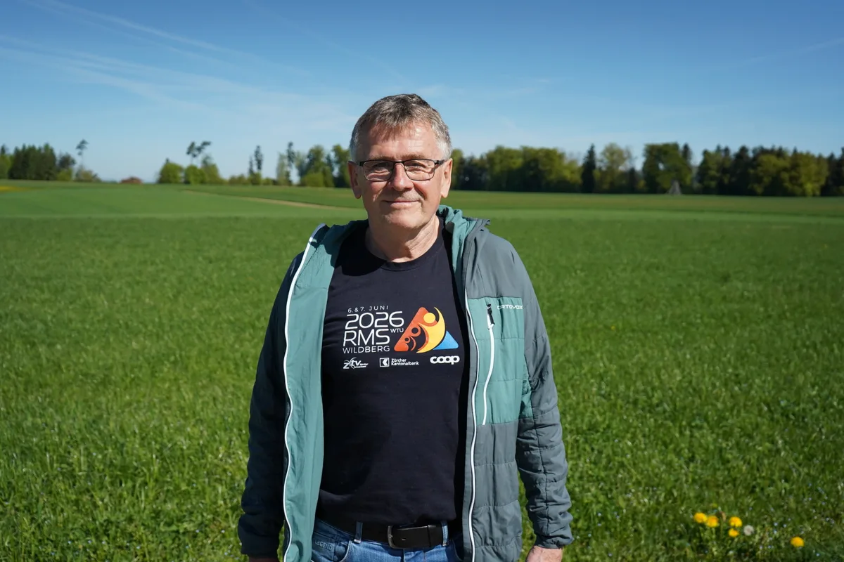 Man sieht Erich Kübler, Präsident des OK RMS2026.